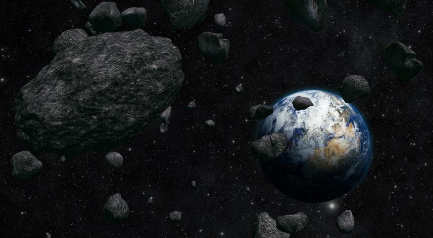 Asteroides acercándose a la Tierra