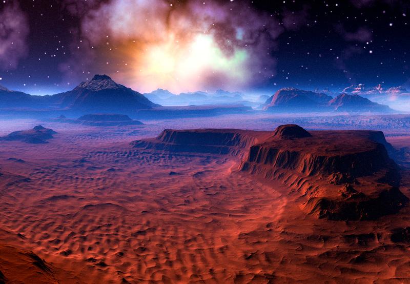 El embudo de Marte que podría albergar vida extraterrestre-0